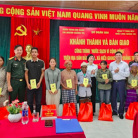 MB Quảng Trị bàn giao công trình “Nước sạch vì cộng đồng” tại Bản Chùa