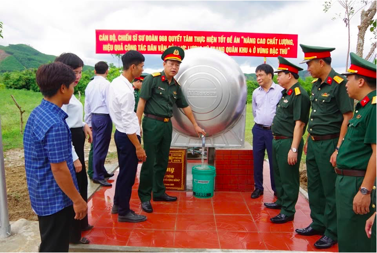 MB Quảng Trị bàn giao công trình “Nước sạch vì cộng đồng” tại Bản Chùa